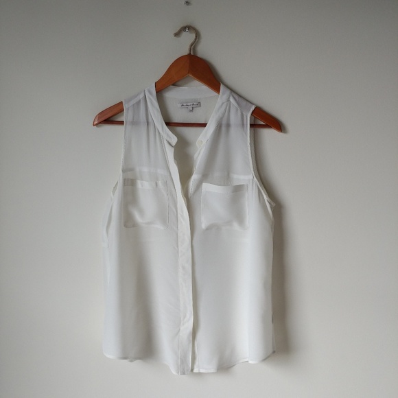 Madewell Tops - Madewell▪100% Silk Button-Up